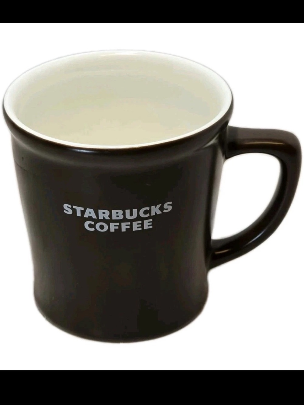 Starbucks Brown and Cream 2008 Logo Mug 16oz
